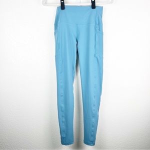 Buff Bunny Blue Active Leggings w Pockets Size Medium